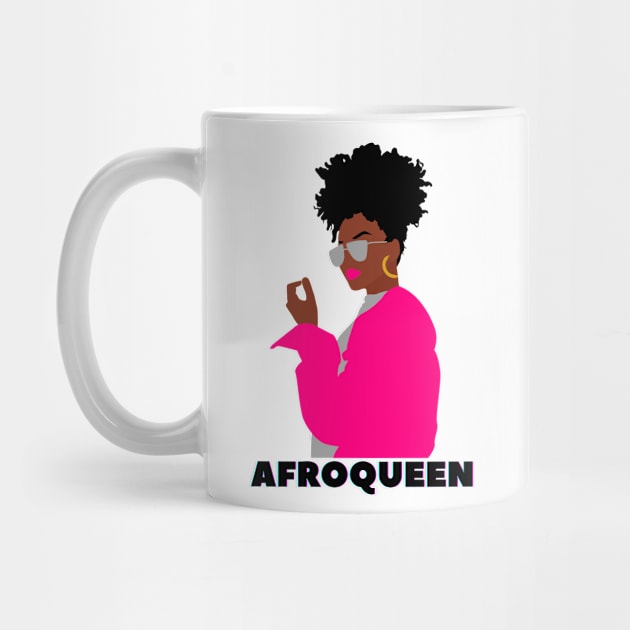 Afroqueen, Afro american by DAHLIATTE